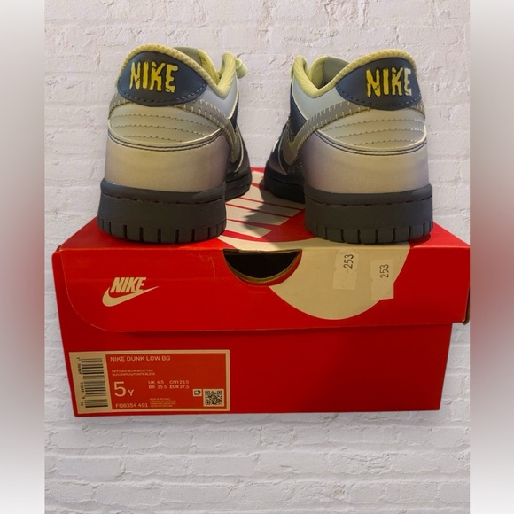 Nike Dunk Low BG GS Halloween Diffused Blue Tint FQ8354-491 sz 5Y 6.5 WM NIB - Picture 5 of 11